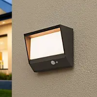 LumenXL Solar wandlamp voor buiten met sensor Gioia