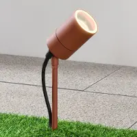 LumenXL Moderne tuinspot Clark - roestbruin