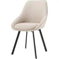 Tower Living Borgo Stoel - Bjorn 24 beige (draaibaar)