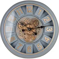 Mondex Ramsey Zegar, 45 cm, met bewegend mechanisme, afmetingen 45x45x7 cm