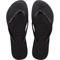 Havaianas Slim Glitter II Slippers - Zwart