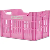 URBAN PROOF Click Fietskrat 30 Liter Gerecycled Kunststof Bright Pink