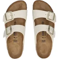 Birkenstock Muiltjes 'Arizona' crème / wolwit