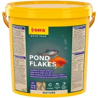 Sera 2x10L Pond Flakes Nature Vlokvoer voor Vijvervissen