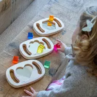 TickiT Gemakkelijk Vast te Houden Vorm Spiegelpanelen