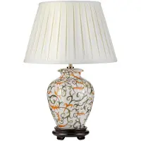 Designer's Light Box LED Tafellamp Soling | 1X E27 Max 60W | Cream with Orange and Green