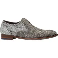 Floris van Bommel Veterschoen 'DE STAPPER 39' grijs