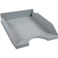 Viking Brievenbakje Grijs A4 PS (Polystyreen) 25,5 x 34,8 x 6,5 cm