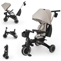 Kinderkraft Driewieler Jazz3 Beige