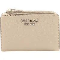 GUESS portemonnee Laurel II SLG Zip Around Card Case Taupe