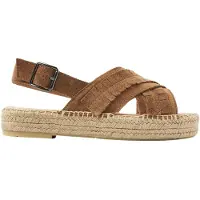 Via vai 62406-01 Mondi Noel Espadrilles | Maat 38 Dames Bruin
