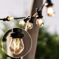 LumenXL Prikkabel set met 4 watt dimbare LED filament lampen
