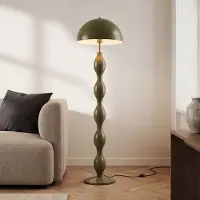 LumenXL Design vloerlamp Mura olijfgroen van metaal