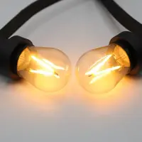 LumenXL Prikkabel set met 3 watt, dimbare LED filament lampen