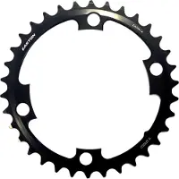 Easton Asymmetrical 4 Hole Chainring Black