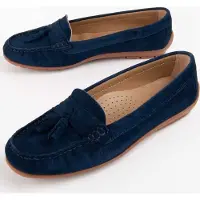 Purapiel Mocassin Meilis3 Blauw