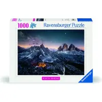 Ravensburger Puzzle 12000256 - Drei Zinnen, Dolomiten - 1000 Teile Puzzle, Beautiful Mountains Kollektion, für Erwachsene und Kinder ab 14 Jahren