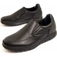Purapiel Komodo2 mocassin in zwart