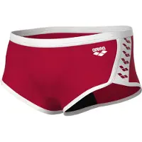 Arena | M Icons Swim Low Waist Short Solid red-white (Maat - 95)