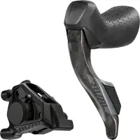Sram Hydraulic Flat Mount Rival E-tap Axs E1 1800 Mm Rechter Remhendel Met Elektronische Schakelaar