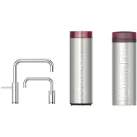 Quooker Cube Nordic Twintaps square chroom met Pro3 reservoir