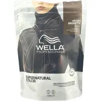Wella Supernatural Color 6/01 Velvet Brunette Professionele haarkleuring 120 g