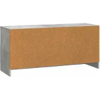 vidaXL TV Kast met lade Betongrijs 102 x 34,5 x 47 cm Bewerkt hout