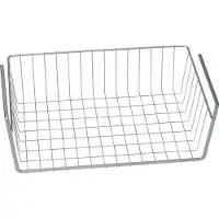 Metaltex Kanguro Opbergmand 40X26X14 Cm Zilver