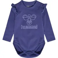 Hummel Rompertje/body 'Eline' indigo / lichtlila