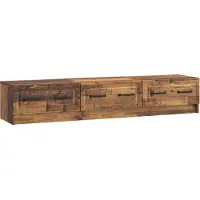 vidaXL TV Kast 147 x 34,5 x 27 cm Oud hout Bewerkt hout
