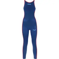 Arena Powerskin R Evo Plus Open Back Competition Swimsuit Blauw FR 32 Vrouw