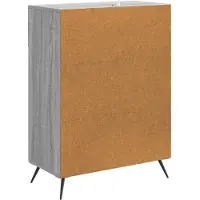 vidaXL Dressoir Grijs sonoma 66 x 34,5 x 90 cm Bewerkt hout