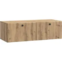 vidaXL Wandmontage TV-kast 98 x 41 x 30 cm Artisanaal eiken