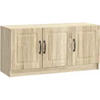 vidaXL TV Kast Sonoma Eiken 99 x 34,5 x 47 cm Bewerkt hout