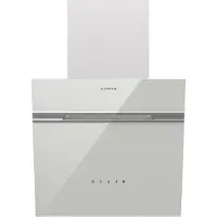 Klarstein Alina Afzuigkap - 570 m³/h Afzuigkap, Touch Control, A-Energie-efficiëntie, LED-verlichting, Stil 54 dB, Afvoer & Recirculatie, 39,8x114x37,6 cm, Wit