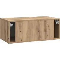 vidaXL Wandmontage TV-kast 78,5 x 41 x 30 cm Artisanaal eiken