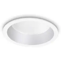 Ideal Lux LED inbouwspot, diep, 10 W, 4000 K, modelnummer 249025, 1200 lm, beschermingsgraad IP44, 10,3 cm, wit