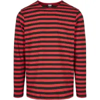 Urban Classics Shirt watermeloen rood / zwart