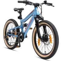 Bikestar kinderfiets 20 inch blauw Unisex