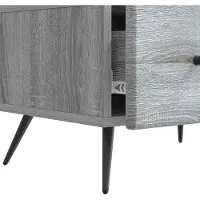 vidaXL TV Kast met lade Grijs sonoma 147 x 34,5 x 30 cm Bewerkt hout
