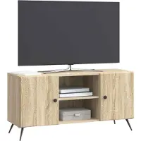 vidaXL TV Kast Sonoma Eiken 102 x 34,5 x 50 cm Bewerkt hout