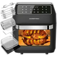 Gourmet Maxx GOURMETmaxx Heteluchtoven 12L, combioven met friteerfunctie, dehydrator, rotisserie en grill