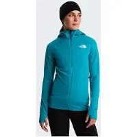 The North Face Bolt Polartec Hoodie Dames (Maat - M, Kleur - Deep Teal)
