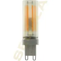 Segula LED G9, stiftlamp, mat, 4,5W, 300 lumen, 2.200K, dimbaar