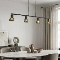LumenXL Industriële zwarte hanglamp - Xavier
