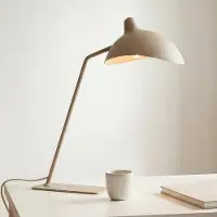 LumenXL Tafellamp Virello in zandbeige met verstelbare kap