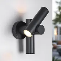 LumenXL Draaibare wandlamp voor buiten Thekla - antraciet