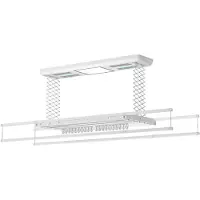 Wasophoogte Elektrisch Droogrek - Plafonddroogrek Pro - Droogrek - Droogrek Elektrisch - Plafond Droogrek - 38 kg draagvermogen