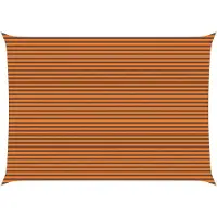 vidaXL Zonneschaduw Oranje en Bruin 7 x 5 m 100% Polyester Oxford