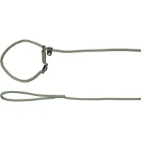Flamingo - Hond Anti-trek looplijn Aiden Kaki 1,3m 6mm